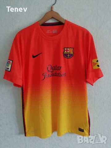 Barcelona Puyol Nike 2012/2013 оригинална тениска фланелка Барселона Карлес Пуйол, снимка 2 - Тениски - 43356305
