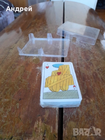 Стари карти за игра Deutrans, снимка 2 - Други ценни предмети - 54442930