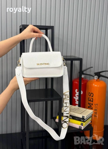 Valentino Нова Кожена Дамска Чанта Валентино Различни Цветове , снимка 5 - Чанти - 55027009