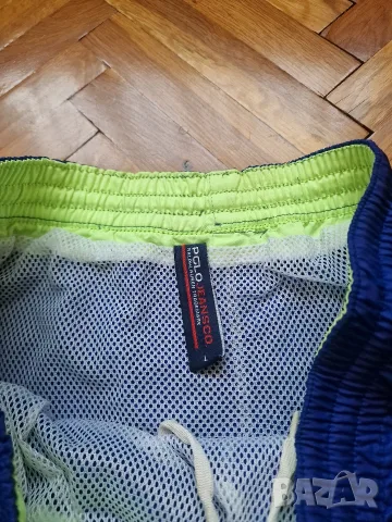 Страхотни мъжки къси шорти бански POLO JEANS размер L, снимка 5 - Бански - 55559453
