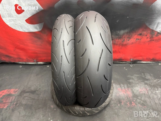 120 70 17 / 180 55 17, Мото гуми, Dunlop SportMaxD214, снимка 2 - Гуми и джанти - 54980554