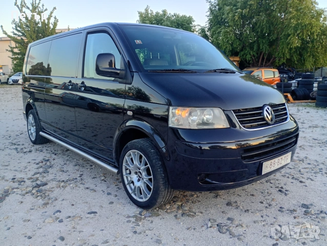 VW Transporter  4+1 места -Дълга база, снимка 3 - Бусове и автобуси - 54948634