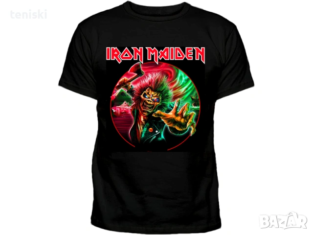 Рок тениска Iron Maiden - 11 модела Всички размери, снимка 6 - Тениски - 47118992