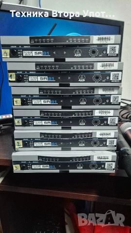 Микрофони и ресеийвъри AKG