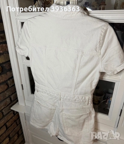 Къс гащеризон деним, на Zara, снимка 2 - Гащеризони - 54555833