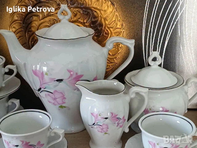 Сервиз за кафе Изида, снимка 4 - Колекции - 55248324