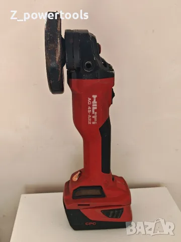 акумулаторен ъглошлайф Hilti AG 4S-A22 (22V)