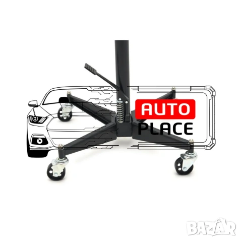 Крик за скоростни кутии 0.5 тона 111 – 195см + Адаптер (адаптор) HAWEK, снимка 4 - Други инструменти - 54022346