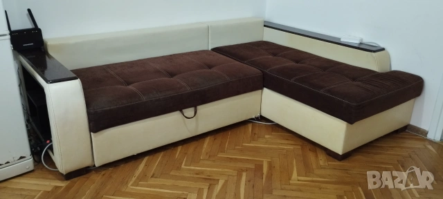 Разтегателен диван, снимка 7 - Дивани и мека мебел - 55227673