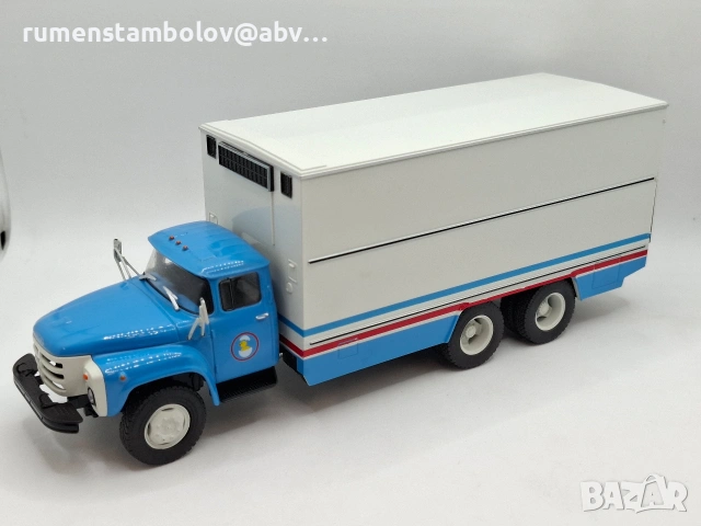 ЗиЛ 133 ГЯ - хладилен (МОд.5702), 1:43 Легендарни Грузовики, снимка 3 - Колекции - 54120820