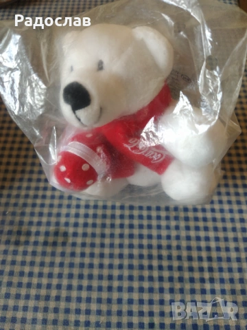 плюшена фигурка Мече Coca - Cola