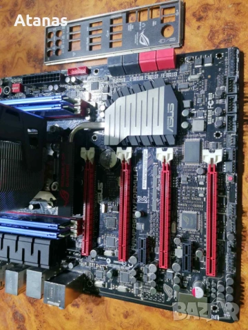 ASUS Rampage IV Formula + 32GBRam + i7 4820k, снимка 4 - Геймърски - 54309858