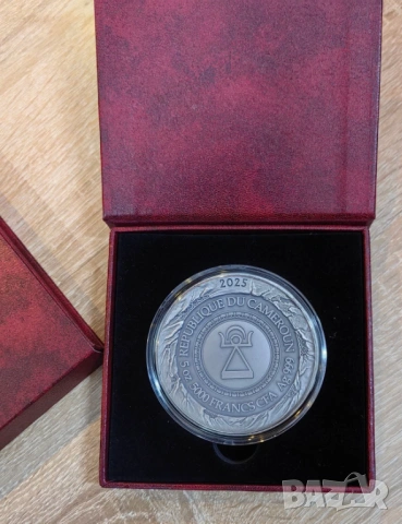 5000 франка 2025 Камерун - Ханибал Барка - 5 оз. / 155 гр. сребърна монета, снимка 4 - Нумизматика и бонистика - 54060874