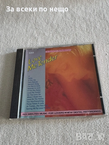 CD диск Love Me Tender