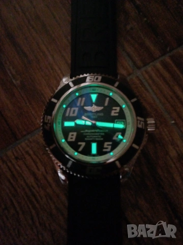 Оригинален Breitling Superocean A17364 с кутия и документи, бартер , снимка 9 - Мъжки - 54978605