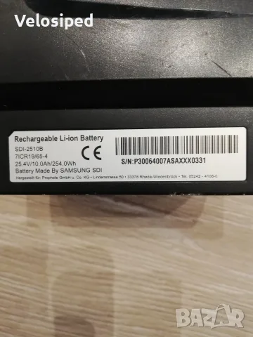 Батерия за електрически велосипед Samsung 24V - 29V, снимка 4 - Велосипеди - 55316804