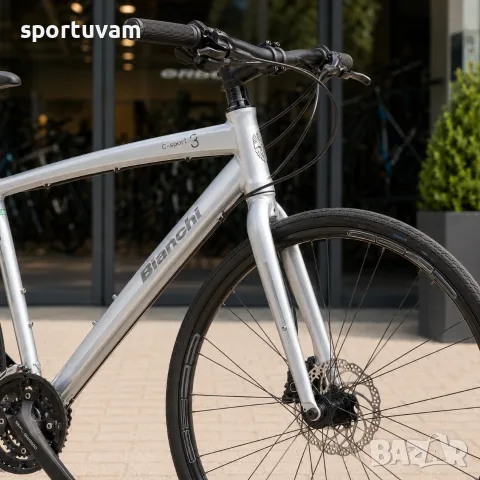 НОВ хибриден велосипед Bianchi Camaleonte 3 28 - БЕЗПЛАТНА ДОСТАВКА, снимка 6 - Велосипеди - 55394857