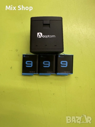Ново Зарядно Adaptom с 3 батерии Hero 9