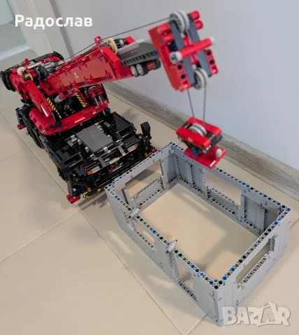 Lego Technic 42082 - Rough Terrain Crane, снимка 4 - Конструктори - 55601310