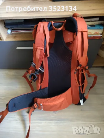 QUECHUA РАНИЦА ЗА ПЛАНИНСКИ ПРЕХОДИ MH500, 38 ЛИТРА, КАФЯВА, снимка 5 - Спортна екипировка - 55638857