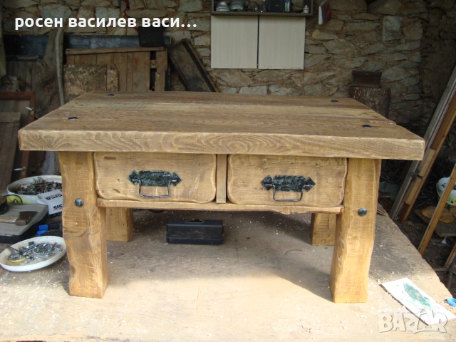 масичка масивно дърво, снимка 3 - Маси - 54233162