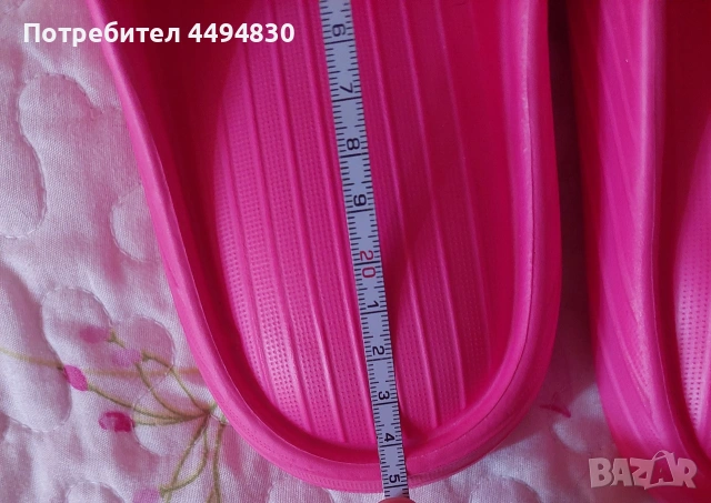 Нови дамски чехли 24 см, снимка 4 - Чехли - 54345224