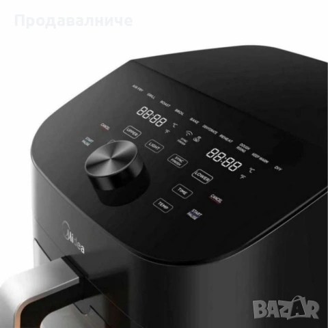 Еър Фрайър 2 в 1 - 11L - Midea MAD1100DADK - С две зони за готвене., снимка 13 - Фритюрници - 54239001