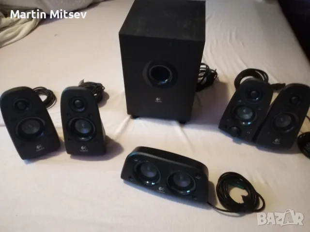 Продавам Logitech Z506 5.1 Surround система – 75W RMS, снимка 2 - Аудиосистеми - 55395981
