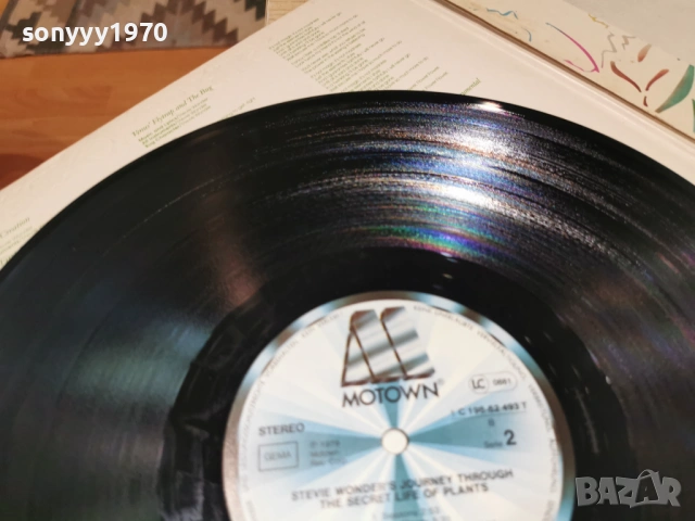 STEVIE WONDERS X2 ВНОС GERMANY 0305261210L1, снимка 8 - Грамофонни плочи - 54396305