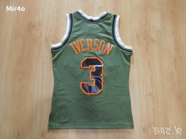 баскетболен потник dallas mavericks barnes/philadelphia 76ers allen iverson nba мъжки оригинал XL/S, снимка 13 - Спортни дрехи, екипи - 40271000