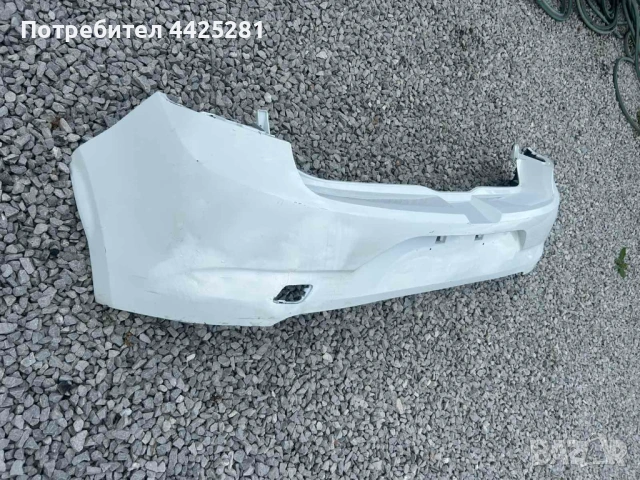 задна броня Renault Megane IV hatchback 2015-2019 г. #074S., снимка 3 - Части - 54699527