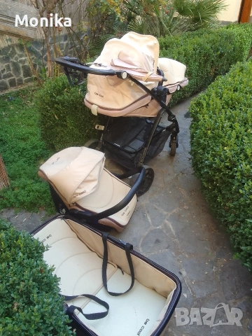 Комбинирана количка 3в1, снимка 3 - Детски колички - 54242173