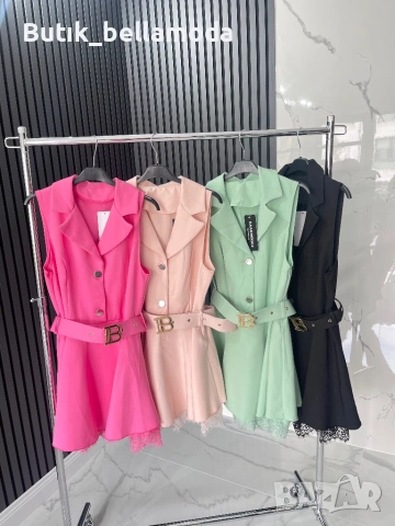 Дамски гащеризон с колан , снимка 8 - Гащеризони - 53847648