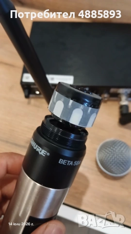 Shure QLXD4Beta 58a, снимка 6 - Микрофони - 55283939