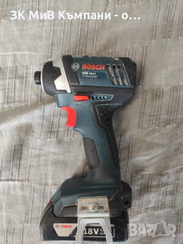 Ударен гайковерт и винтоверт BOSCH, снимка 3 - Винтоверти - 54383704
