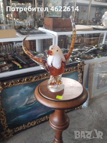 ПРОДАВАМ УНИКАЛНА ФИГУРА НА ОРЕЛ МОРАНО , снимка 3 - Колекции - 55128376