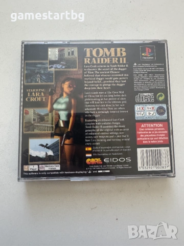 Tomb Raider II за PS1, снимка 2 - Игри за PlayStation - 54430160