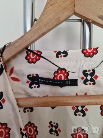 Страхотна дълга рокля ZARA , размер L / XL, снимка 8 - Рокли - 55358730
