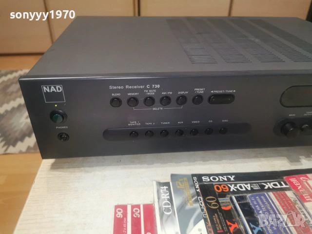 NAD MODEL C730 RECEIVER-ВНОС SWISS 1207261051L4, снимка 9 - Ресийвъри, усилватели, смесителни пултове - 55247580