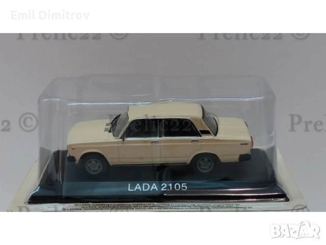 Моделче на Лада-2105 в мащаб 1:43, снимка 4 - Колекции - 54528622