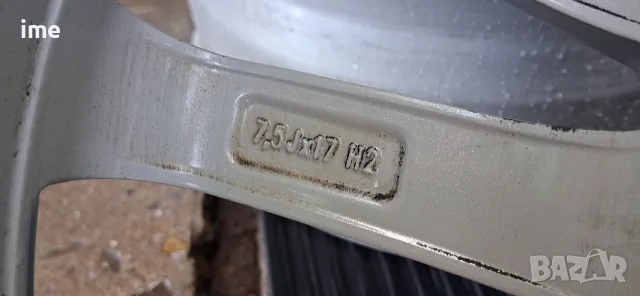 4бр ляти джанти 7.5J17 ЕТ52. 5x112. Стават на Audi, Golf, Touran, Passat, Seat, Scoda и др...., снимка 5 - Гуми и джанти - 55318458