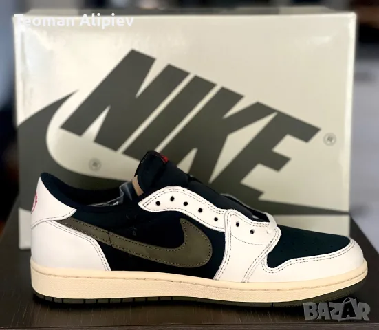 Travis Scott, Air Jordan 1, 42 EU, снимка 7 - Ежедневни обувки - 55340801