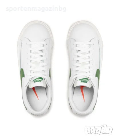 Мъжки кецове Nike BLAZER LOW LEATHER, снимка 6 - Кецове - 55446498