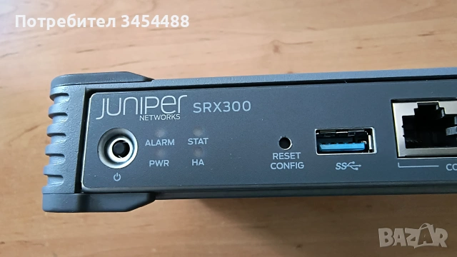 Juniper Networks SRX300 Services Gateway, защитна стена, рутер, снимка 5 - Рутери - 55087221