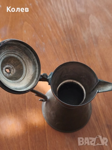 Стар меден съд, снимка 3 - Антикварни и старинни предмети - 54337893