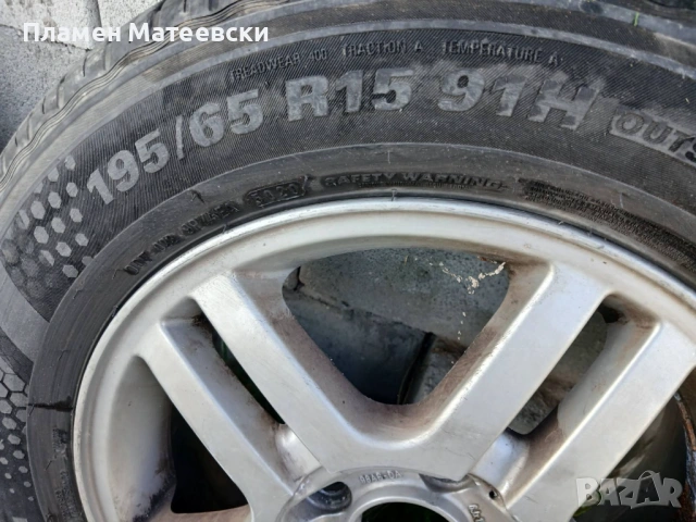 Джанти Форд Фокус MK1 6Jх15 ET 52,5, снимка 8 - Гуми и джанти - 54125160