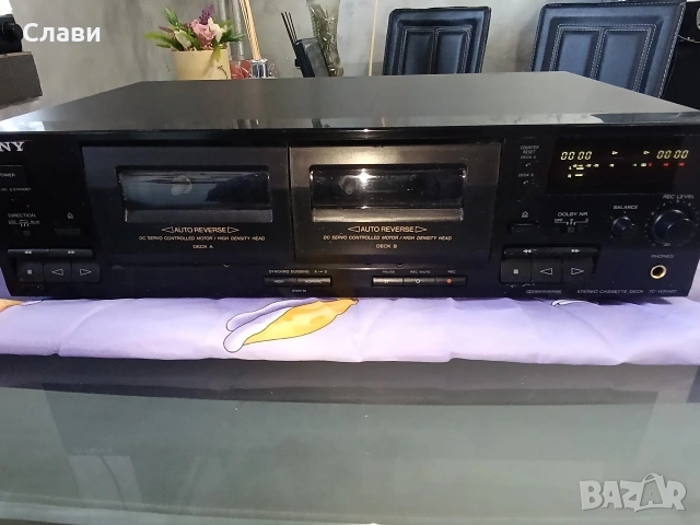 Двукасетъчен Дек SONY TC-WE435