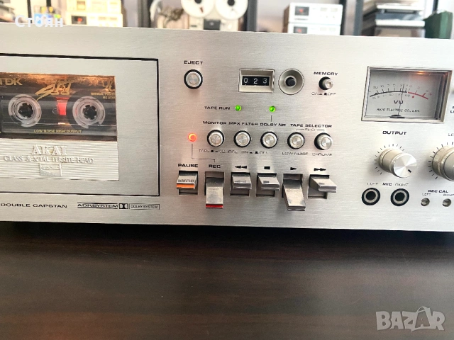 Vintage Топ триглав дек Akai, снимка 5 - Декове - 54304485