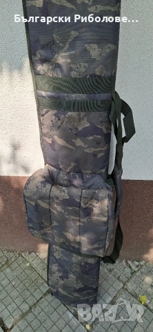 Калъф Solar UnderCover Camo 3+2 Rod Holdall 12ft - неизползван , снимка 6 - Такъми - 55102937