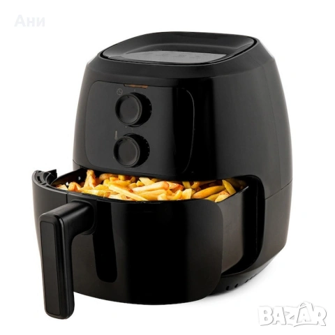 Фритюрник с горещ въздух MUHLER, 4L, 1500W, механичен, снимка 7 - Фритюрници - 54453239